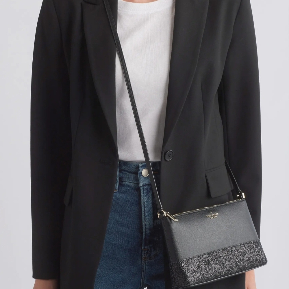Kate Spade Flash Glitter Crossbody NWT - Picture 5 of 6